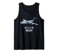 Avión de Transporte Militar Estadounidense C-5 Galaxy Camiseta sin Mangas