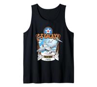 Avión de Transporte Militar Estadounidense C-5 Galaxy Camiseta sin Mangas