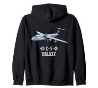 Avión de Transporte Militar Estadounidense C-5 Galaxy Sudadera con Capucha