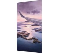 Avión Diamond Painting Kit Completo Adultos, Diamond Painting Mar Pintura Diamante Adultos Niños DIY 5D Strass Punto de Cruz Puzzle Diamantes Manualidades Kit para Decoración Hogar 30x60cm sc1-u3