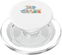 Avión divertido de tercer grado de regreso a la escuela para niños y niñas PopSockets PopGrip para MagSafe