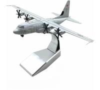 Avión exhibición Escala 1:200 para el avión Transporte USAF C-130J Super Hercules aleación Acabado maqueta Regalo para Fiestas navideñas Ideal para Regalar