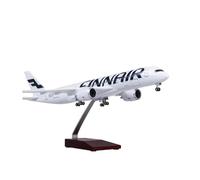 Avión FINNAIR A350 De Resina Fundida A Presión Escala 1:142 47 Cm para Europa Colección Exhibición Regalos Decoración Aficionados Militares(NO Lights)