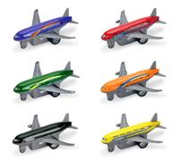 Avion Juguete,6pcs Aviones de Juguete,Maqueta Avion,Modelos de Aviones Die Cast Set de Avión de Juguete Avióner Modelo de Avion Deportes al Aire Libre Volar Juguete,Regalos para Niños Cumpleaños
