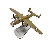 Avión Juguete Aleación Bombardero B25 Mitchell De La Segunda Guerra Mundial Modelo Avión Fundición Presión De Metal Colección De Recuerdos (con Soporte) Regalo De Exhibición 1/144