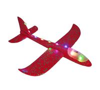 Avión Luminoso Para Niños: Planeador De Espuma Fácil De Volar, Equilibrio De Vuelo Aerodinámico, Movimiento De Deslizamiento Suave | Actividad De Juegos Al Aire Libre, Diversión De Cumpleaños En El Pa