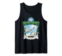 Avión Militar Estadounidense B-52 Stratofortress Camiseta sin Mangas