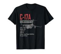 Avión militar estadounidense C17A de transporte pesado Camiseta