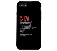 Avión militar estadounidense C17A de transporte pesado Carcasa para iPhone SE (2020) / 7 / 8