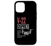 Avión Militar Estadounidense V/STOL V22 Osprey Carcasa para iPhone 12/12 Pro