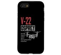 Avión Militar Estadounidense V/STOL V22 Osprey Carcasa para iPhone SE (2020) / 7/8