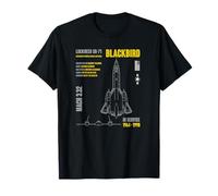 Avión Militar Lockheed SR-71 Blackbird USAF Camiseta
