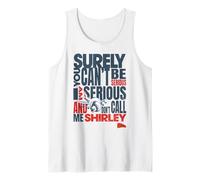 Avión! No me llames Shirley Leslie Nielsen Cita Camiseta sin Mangas