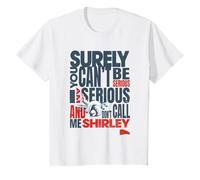 Avión! No me llames Shirley Leslie Nielsen Cita Niños Camiseta