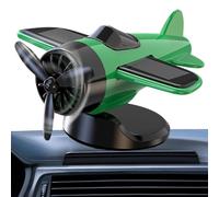Avión Para Automóvil: Adornos A La Aeronave Solar A La Deriva | De Auto De Avión | Ornamentos Del Tablero De Autos Con Energía Solar | Decoración Fan De Modelo A La Deriva Para Hombres