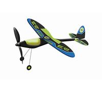 Avión Paul Günther 1658 Apex de alto rendimiento,avión con motor de goma potente,marco de acero con revestimiento de láminas,alcance de vuelo de hasta 100 m,aprox.49 x 50 cm,niños a partir de 8 años.