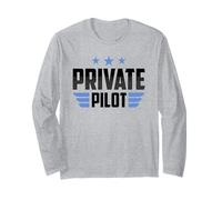 Avión piloto Privado Avión pequeño Manga Larga