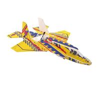 Avión planeador de espuma recargable - Modelo de avión acrobático eléctrico, máquina voladora de lanzamiento manual, juguete giratorio acrobático | Deportes al aire libre para niños y adolescentes