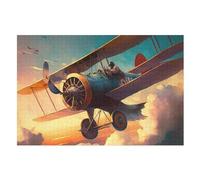 Avión Puzzles de madera para adultos y adolescentes, 1000 piezas, rompecabezas, decoración de pared, moderno, arte y juguetes, regalo interesantehormigas (75×50cm)