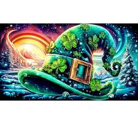 Avión sobre el Globo Digital Puzzle para Adultos de 1000 Piezas - Juego edugatoivo Estimulante & Relajación para Adultos y niños 38x26/1000pcs