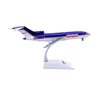 avión teledirigido Adorno de aleación de Metal for Modelo de avión Boeing B727-100 a Escala 1:200 N115FE con Soporte Modelo a Escala