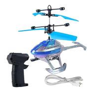 Avión Teledirigido | Helicóptero con Control De Gestos Y Luces Led | Juguete Dron Recargable para Niños Niñas Estudiantes Adolescentes Aficionados