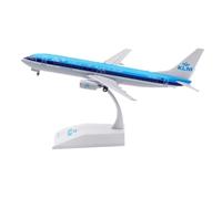 avión teledirigido Juguete Coleccionable de aleación del B737-800 de KLM Royal Dutch Airlines, Modelo a Escala 1:200. Modelo a Escala
