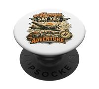 Avión Volador piloto sí para nuevos Regalos de aviación de Aventura PopSockets PopGrip Adhesivo