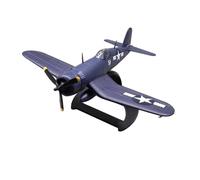 Aviones a escala de exhibición Avión de caza estadounidense F4U de la Segunda Guerra Mundial, modelo clásico de aleación, simulación militar, colección de recuerdo, escala 1/72 Apto para dar regalos