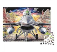 Aviones de Ataque 1000 Nave Extraterrestre Piezas Puzzle Cartón Reciclado Niños Relajación Regalo Estimulante Aniversario Desafío Hombres Decoración 52x38cm/1000pcs
