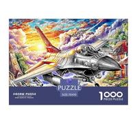 Aviones de Ataque Puzzle para Adultos ¡Un Imposible Rompecabezas De Alta Definición Hombres Y Mujeres A Partir De 14 Años 70x50cm/1000pcs
