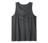 Aviones de combate de la Segunda Guerra Mundial Aviones antiguos de la Segunda Guerra Camiseta sin Mangas