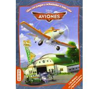 Aviones. Libro con juegos y actividades a todo color: Y DE REGALO... ¡Un marcador de lectura y figuras recortables! (Multieducativos Disney)