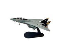 Aviones metálicos en Miniatura Avión De Combate Militar De Metal Fundido A Presión Modelo 1/100 para La Armada Grumman F-14D Tomcat VF-31 Tomcatters para Colecciones