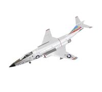 Aviones metálicos en Miniatura Juguete De Aleación Fundido 1:72 del Caza F-101C De La Fuerza Aérea Modelo Terminado Decoración Estática Recuerdo para Colecciones