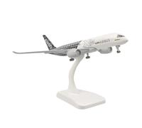 Aviones metálicos en Miniatura Modelo Avión Aleación Fundida A Presión Airbus 350 20 Cm Exhibición Estática Coleccionable para Colecciones