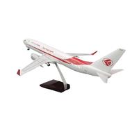 Aviones metálicos en Miniatura Modelo De Avión De Resina De 47 Cm para A330 De Air Algerie con Tren De Aterrizaje Y Rueda De Base para Colección para Colecciones(No Light)