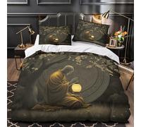 Aviones militares Funda de Edredón incluye Fundas de Almohada Juego de 3 Piezas Estampado 3D Cremallera Oculta Antialérgica Vista aérea de la aviación Funda Edredon for niña Double（200x200cm）