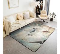 Aviones Militares Retro 3D Impreso Moquetas Antideslizante Alfombra Área,3D Ilusión Óptica Alfombras Suave Franela Alfombra De Suelo Salón Dormitorio Throw Runner Rugs Perfil Bajo Alfom /9757125703650