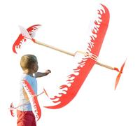 Aviones voladores de espuma para niños - Avión planeador de 13,7 pulgadas, modelo Épp de modo de vuelo Duãl | Juguete de lanzamiento Manual para diversión al aire libre, actividad deportiva, tiempo de