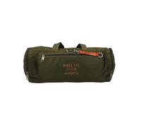 Avirex Bolsa de viaje con correa de nailon impermeable, bolsa de gimnasio con llavero extraíble de Duffle Bag, colección Post, PST05, Verde