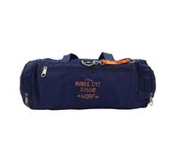 Avirex Bolsa de viaje con correa de nailon impermeable, bolsa de gimnasio con llavero extraíble, Duffle Bag, colección Post, PST05, navy