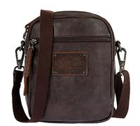 Avirex Colección Buffalo, Bandolera pequeña, Crossbody Bag Small, Bolso Hombre, Color Marrón