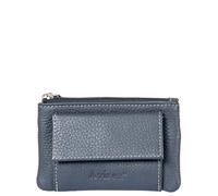 AVIREX Línea Houston de piel. Estuche llavero. Llavero de piel de vacuno. Dimensiones cerrado: 10,0 x 7,0 x 1,5 cm, navy, Dimensione chiuso: Cm. 10,0x7,0x1,5, Contemporáneo