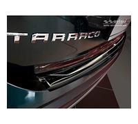 Avisa 2/45196 Protector de Parachoques Trasero de Acero Inoxidable para Seat Tarraco 2019, Color Negro