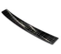 AVISA | Compatible con Peugeot Expert 2016+ | Protector de Parachoques Trasero; Acero Inoxidable, Cepillado, Grafito; Tira Protectora Protege la Pintura del Parachoques Trasero de Daños