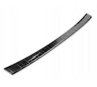 AVISA | Compatible con Toyota RAV4 2019+ | Protector de Parachoques Trasero; Acero Inoxidable, Cepillado, Grafito; Tira Protectora Protege la Pintura del Parachoques Trasero de Daños