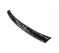 AVISA | Compatible con Volvo XC90 2015+ | Protector de Parachoques Trasero; Acero Inoxidable, Cepillado, Grafito; Tira Protectora Protege la Pintura del Parachoques Trasero de Daños