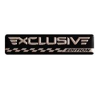 Avisa Emblema/Logo de Aluminio - Exclusive Edition - 7x1,7cm