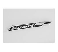 Avisa Emblema/Logo de Aluminio - Sport + Chequer - 12x1,3cm